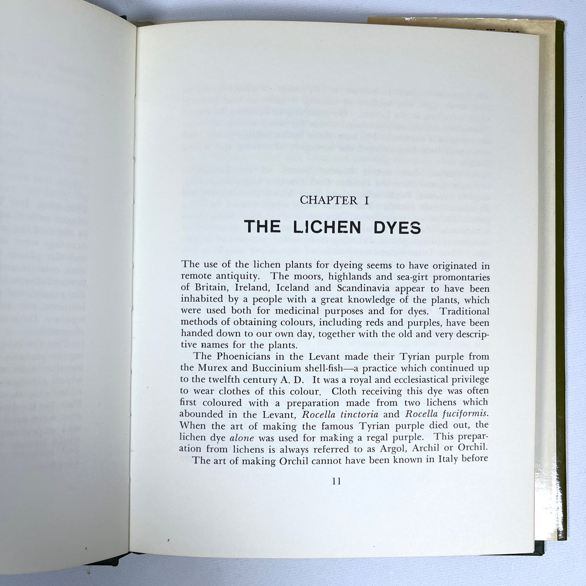Lichens for Vegetable Dyeing, Eileen Bolton, 1972, Near Fine HC & DJ