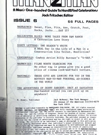 Man 2 Man, Issue 6, Mansquared Publishing, 1981, Very Good softcover
