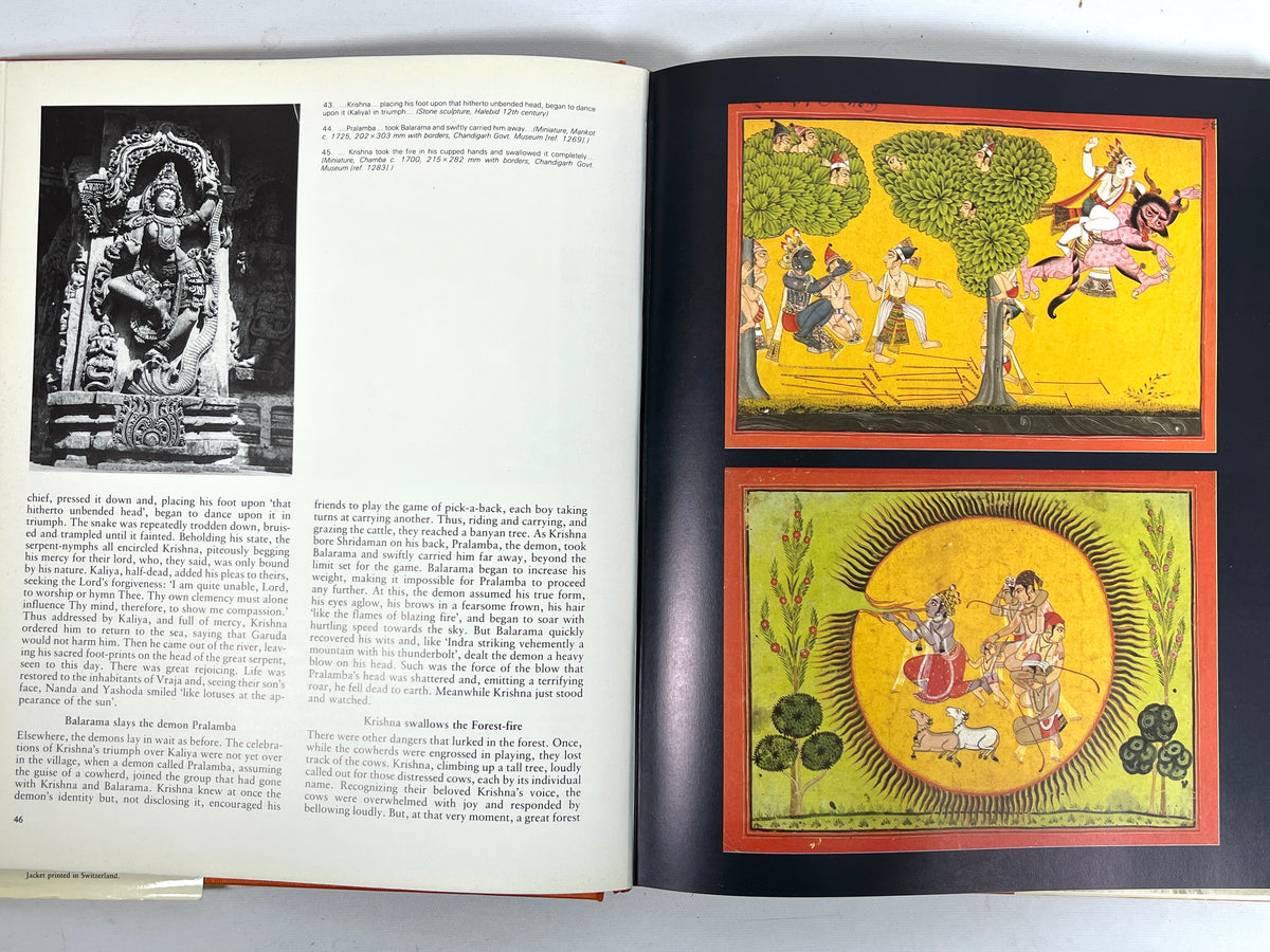 Krishna: The Divine Lover, David R. Godine, 1982, Near Fine HC, Very Good + DJ