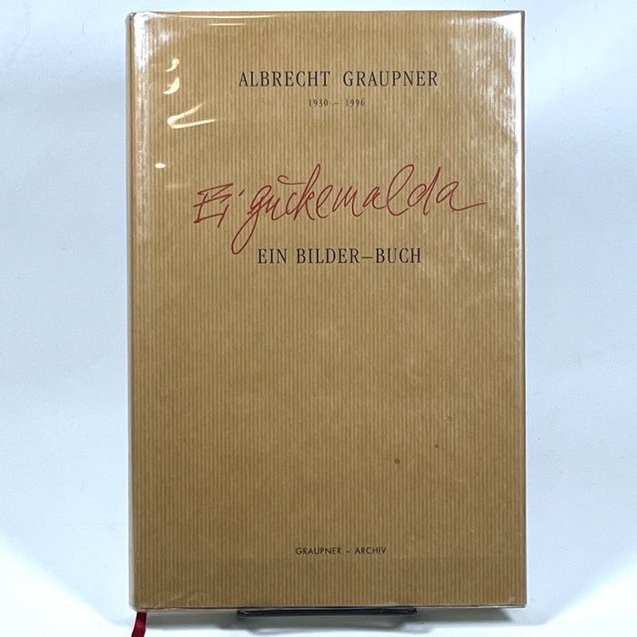 Albrecht Graupner, 1930-1996: Ei Guckemalda, Ein Bilder-Buch, 2000, Near Fine hardcover w/dust jacket.
