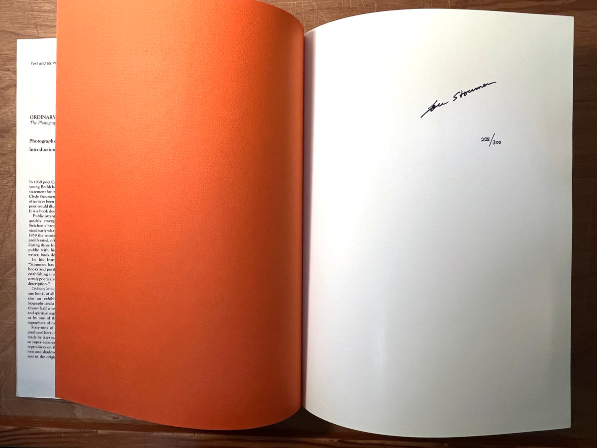 Ordinary Miracles: The Photography of Lou Stoumen, SIGNED COPY 205/300 NF