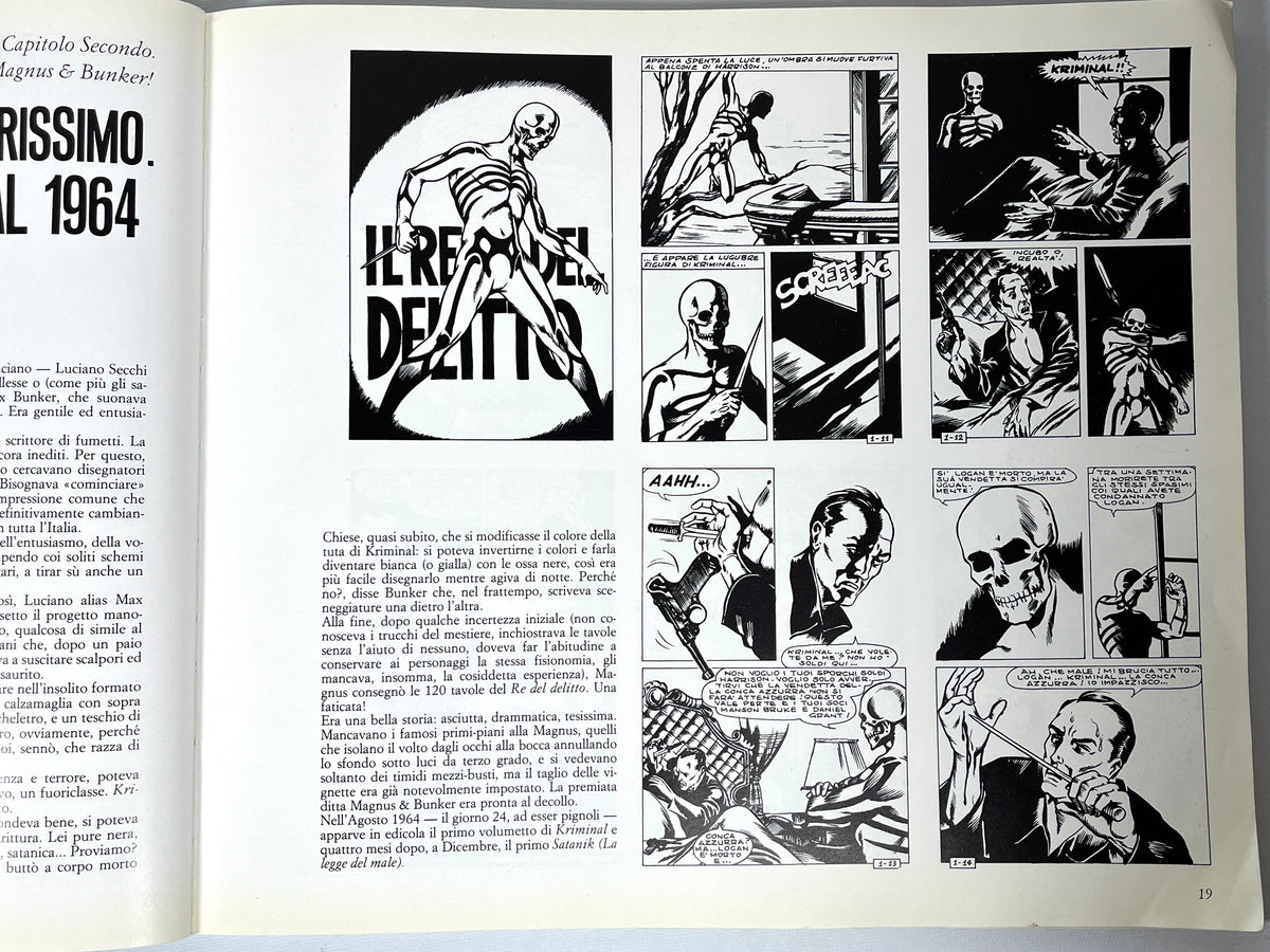 Magnus, Glittering Images, Graziano Frediani, Firenze 1984, 1 of 520, Good + paperback