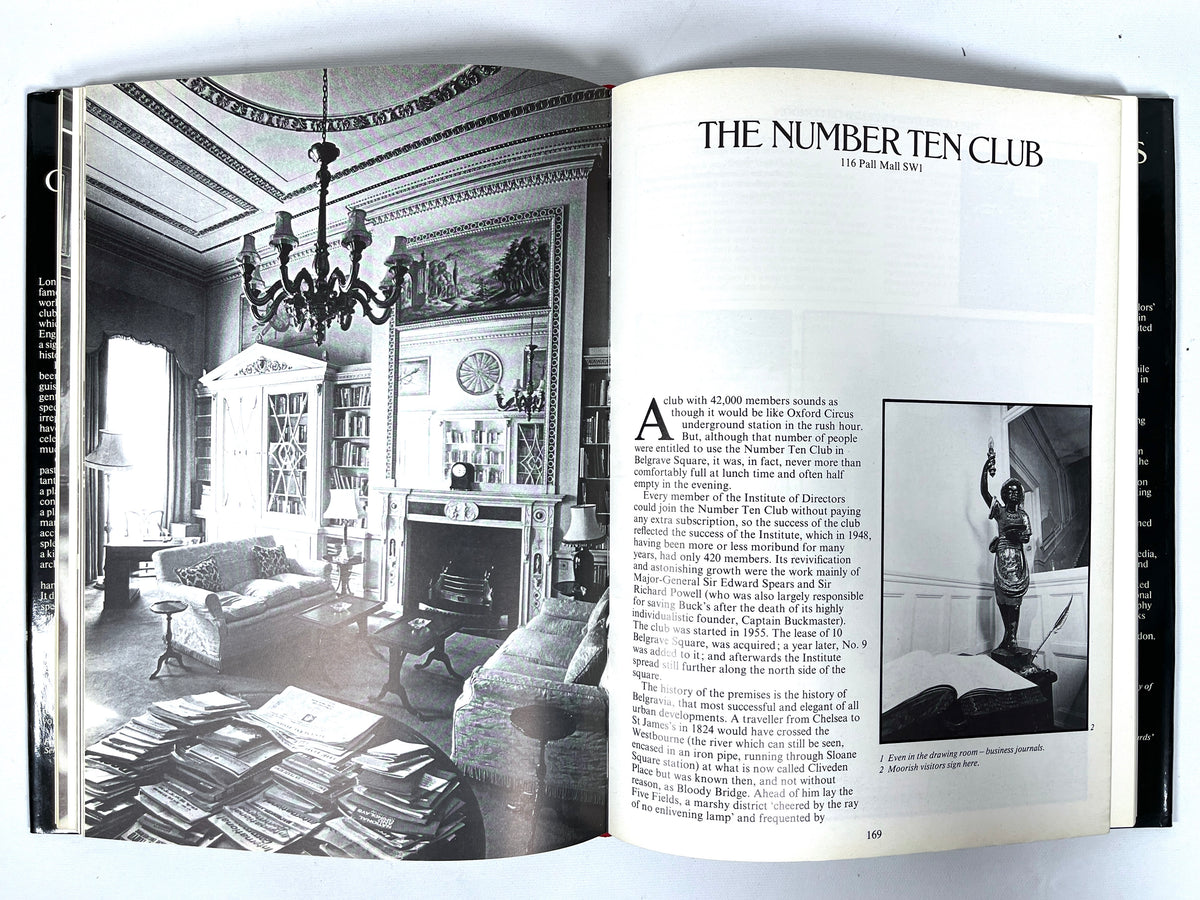 The Gentlemen’s Clubs of London, Anthony Lejeune, Near Fine HC & DJ