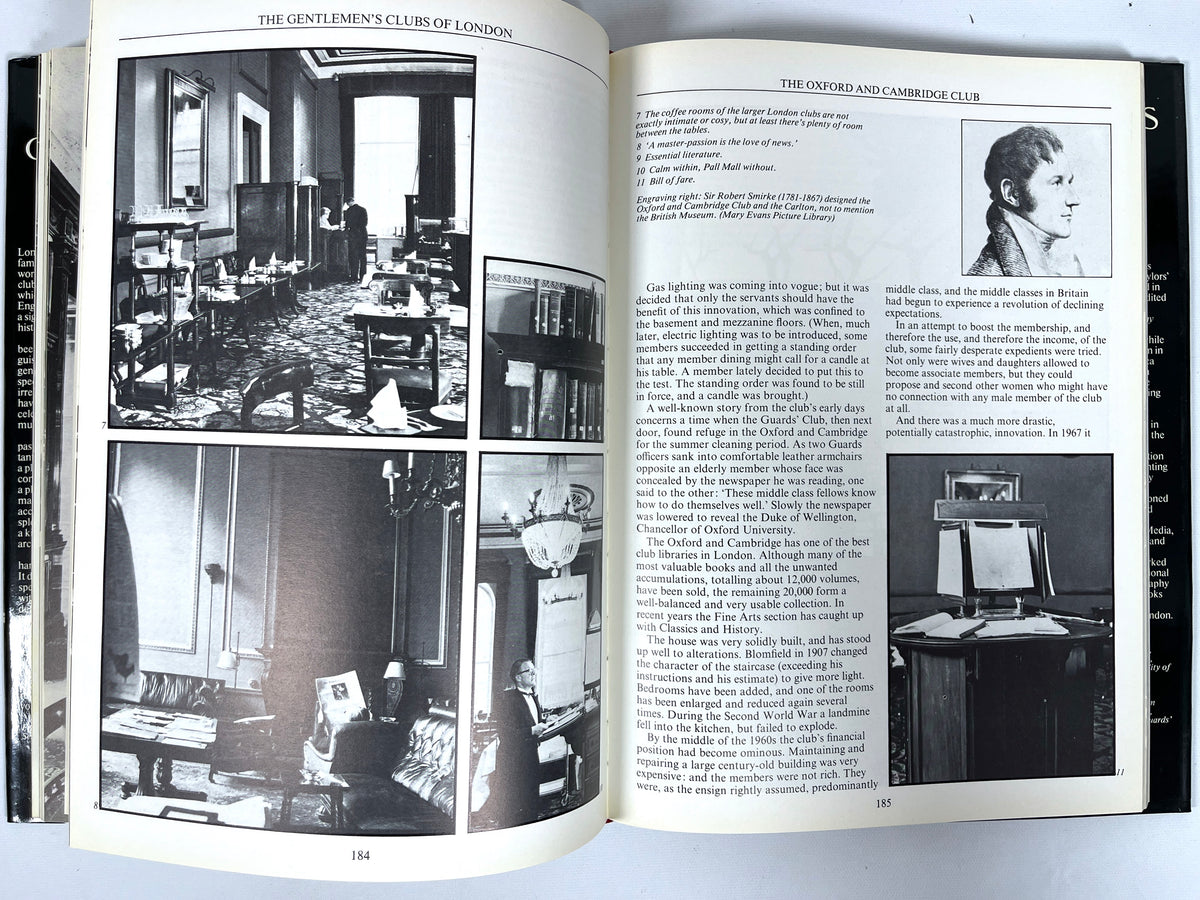The Gentlemen’s Clubs of London, Anthony Lejeune, Near Fine HC & DJ
