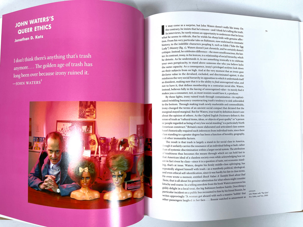 John Waters: Indecent Exposure, The Baltimore Museum of Art, Signed, 2018, Near Fine hardcover w/dust jacket.