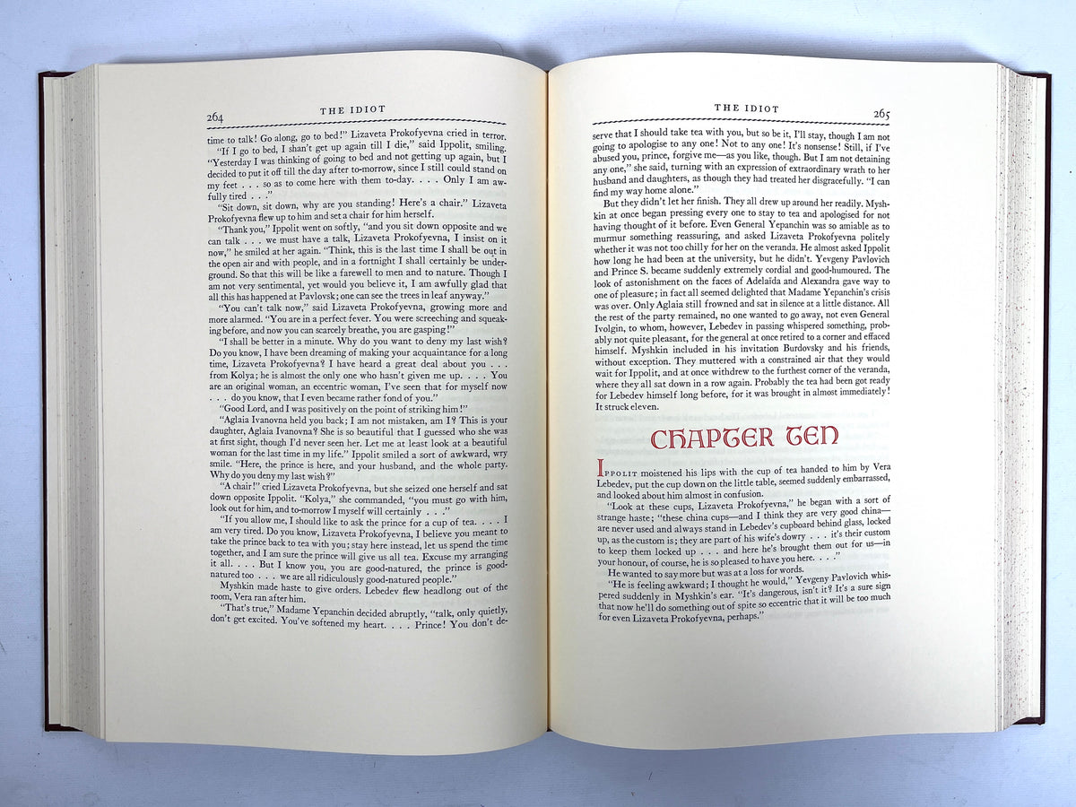 The Idiot, Fyodor Dostoevsky, Avrahm Yarmolinsky, Limited Editions Club, NF HC