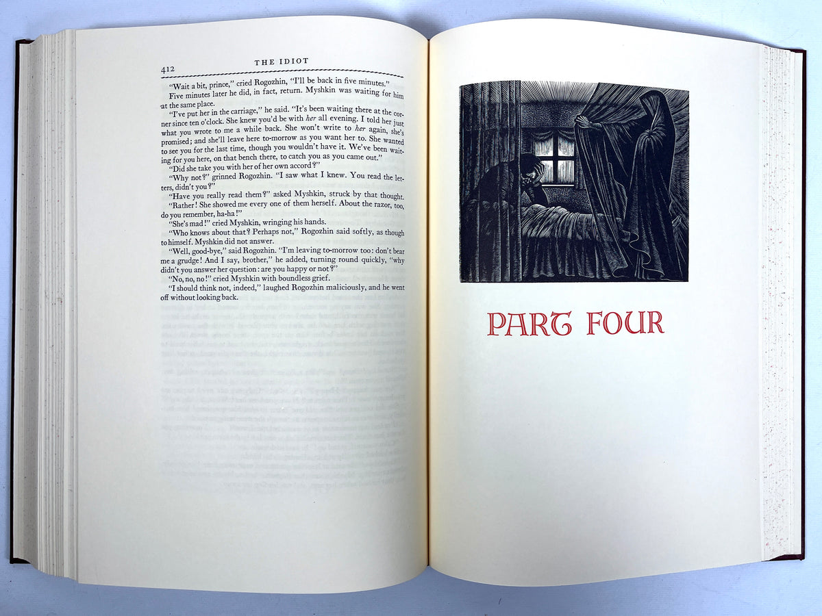 The Idiot, Fyodor Dostoevsky, Avrahm Yarmolinsky, Limited Editions Club, NF HC