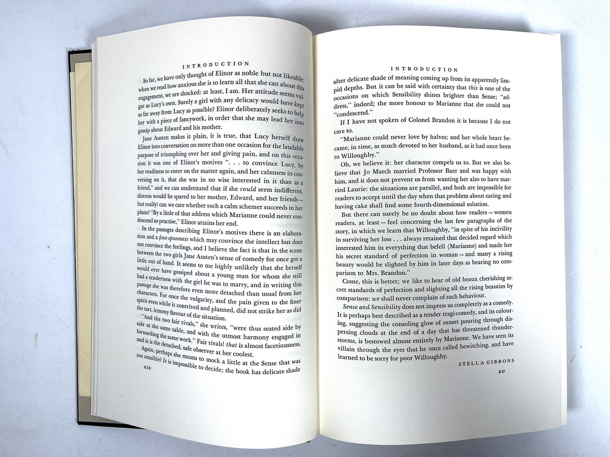 Sense and Sensibility, Jane Austen, 1957, Limited Editions Club, NF HC & slipcase