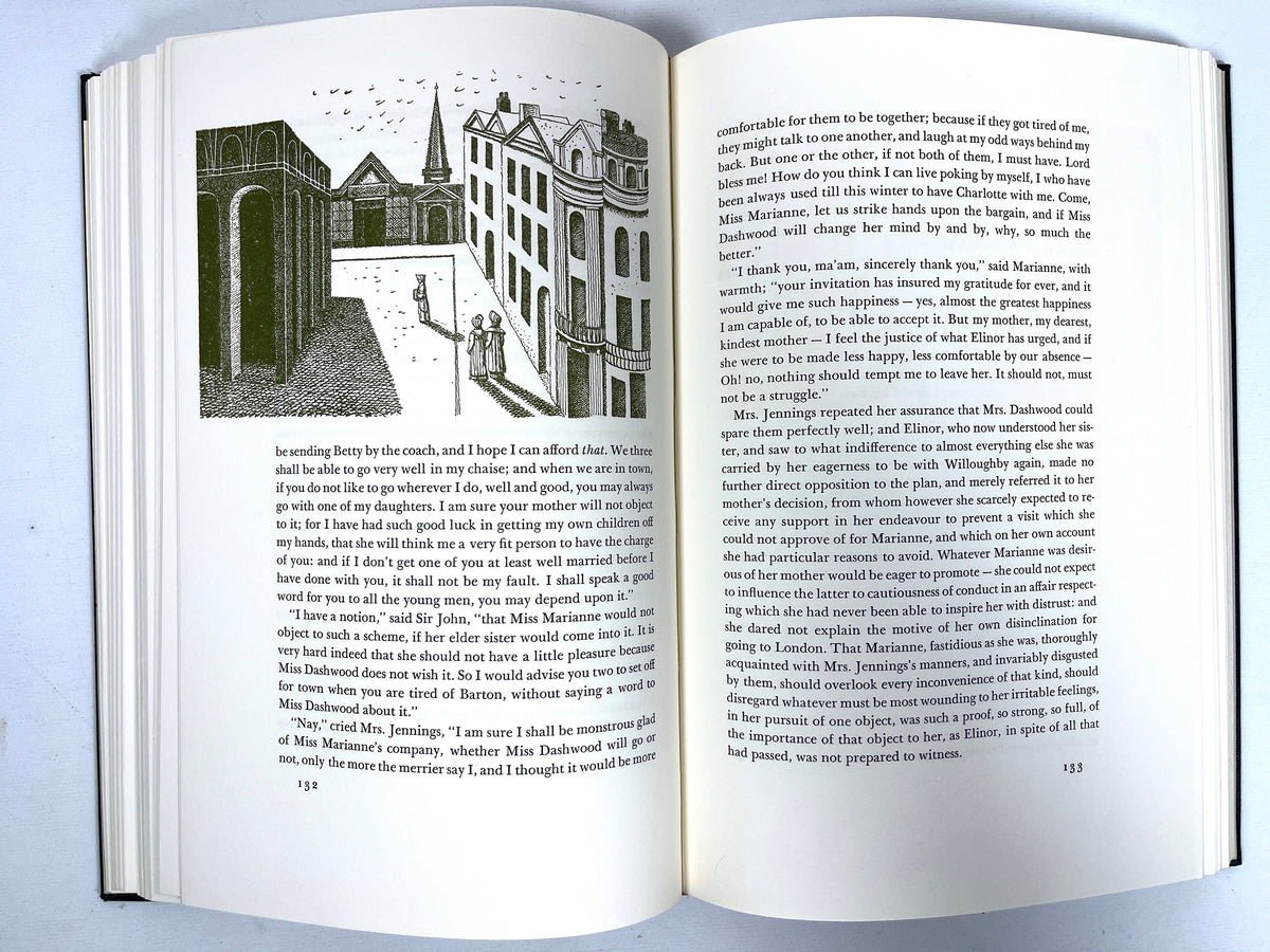 Sense and Sensibility, Jane Austen, 1957, Limited Editions Club, NF HC & slipcase