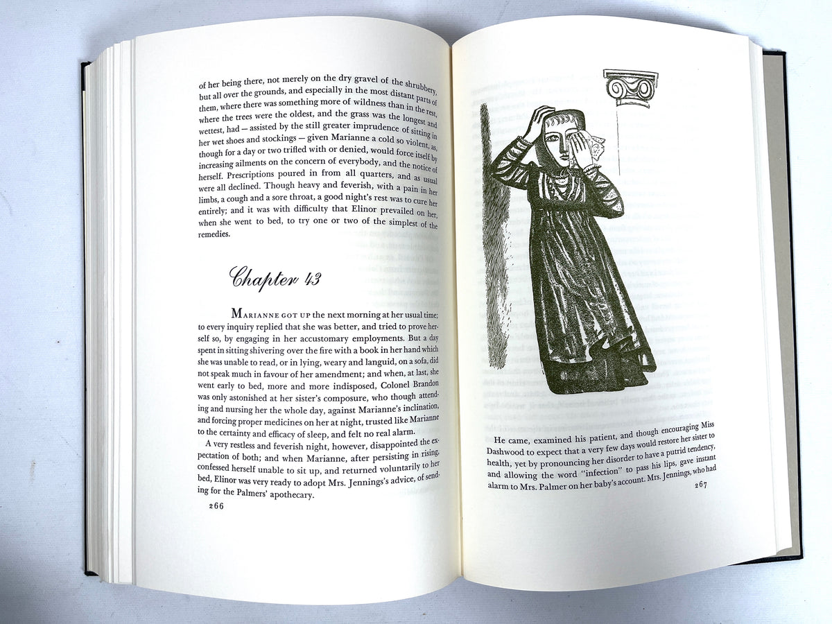 Sense and Sensibility, Jane Austen, 1957, Limited Editions Club, NF HC & slipcase