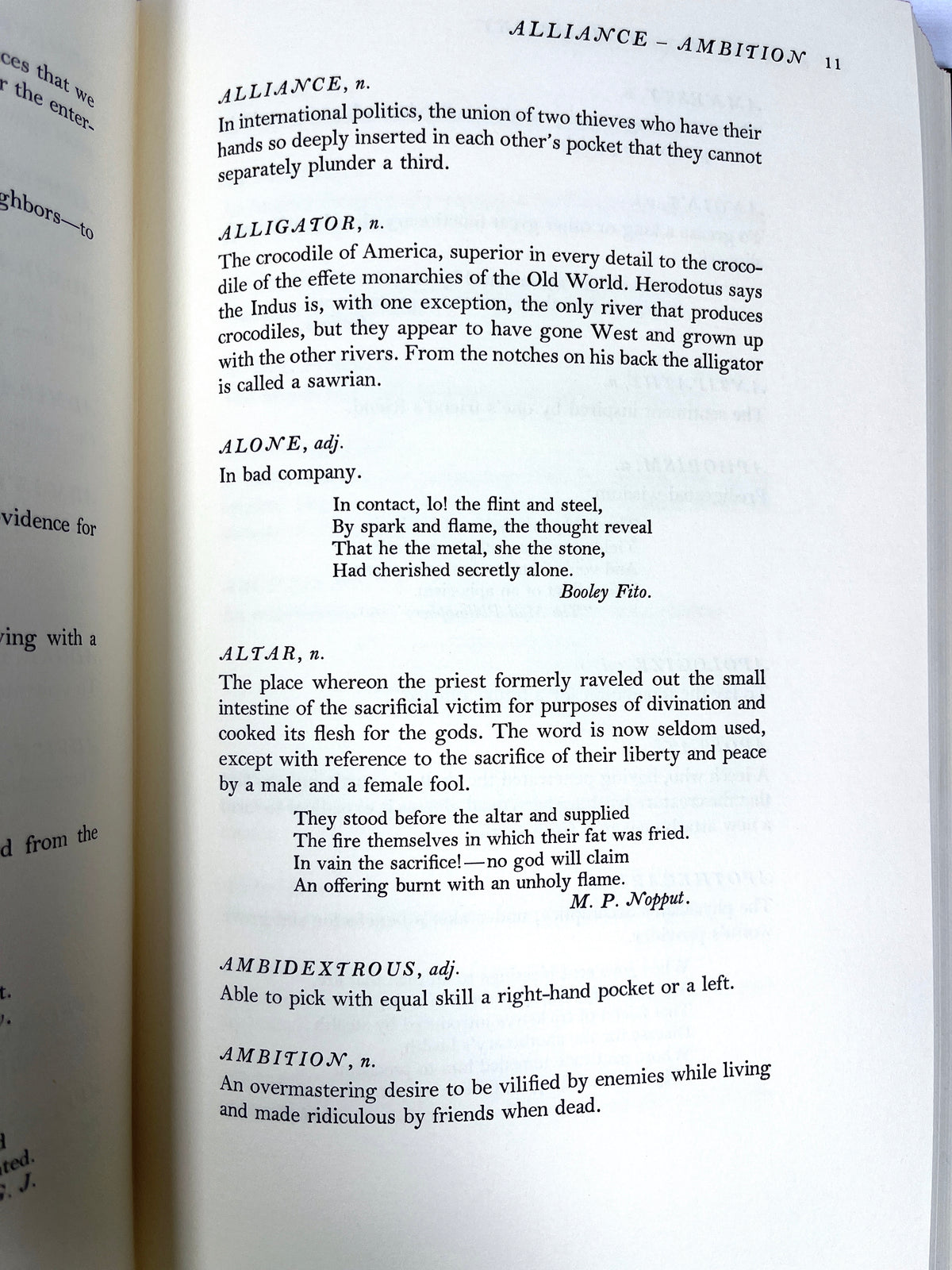 Ambrose Bierce, The Devil's Dictionary, Fritz Kredel, 1972, SIGNED, NF HC w/slipcase.