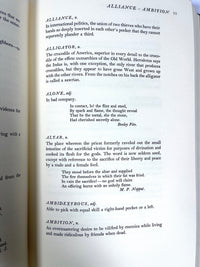 Ambrose Bierce, The Devil's Dictionary, Fritz Kredel, 1972, SIGNED, NF HC w/slipcase.