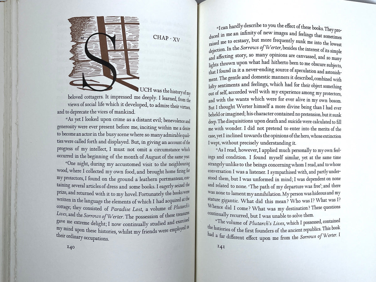 Frankenstein, or The Modern Prometheus, Mary Shelley, Limited Editions Club, SIGNED