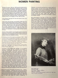 Painting Women: Victorian Women Artists, Rochdale Art Gallery, 1988 catalog, VG