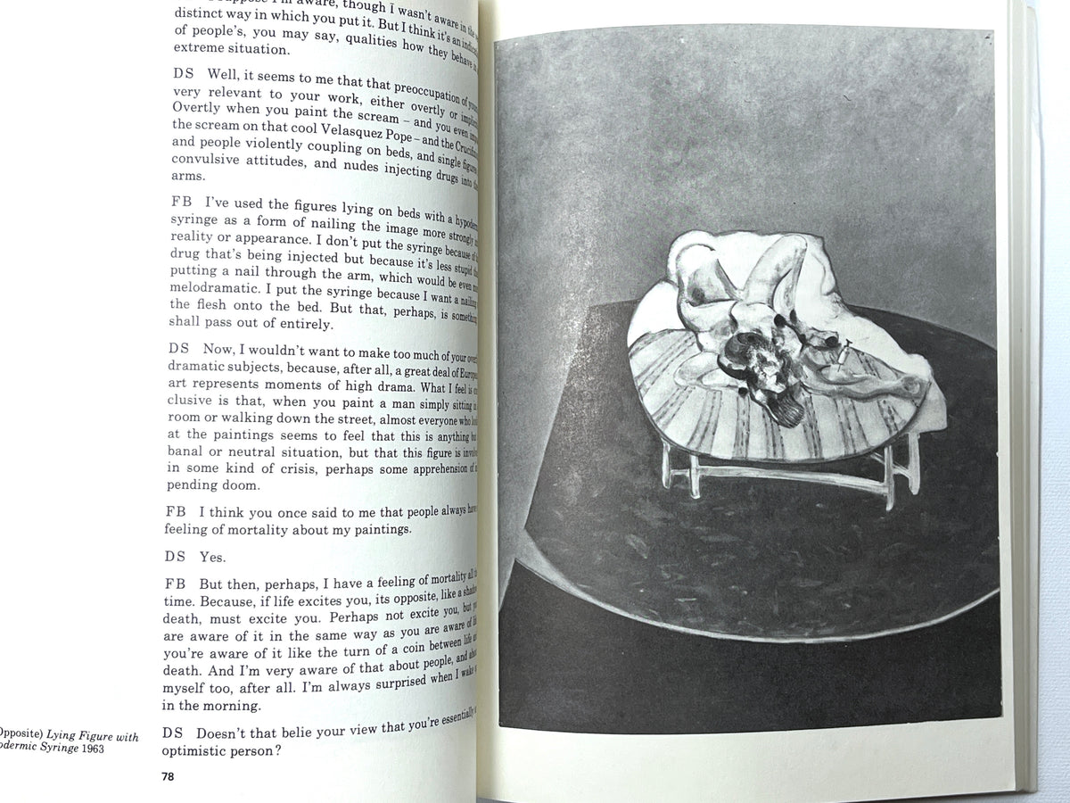 The Brutality of Fact: Interviews with Francis Bacon, 3rd Enlarged Ed., 1990, Very Good softcover.