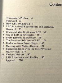 LSD: My Problem Child, Reflections on Sacred Drugs, Mysticism, and Science, Albert Hofmann, 1983, SC, VG.
