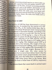 LSD: My Problem Child, Reflections on Sacred Drugs, Mysticism, and Science, Albert Hofmann, 1983, SC, VG.