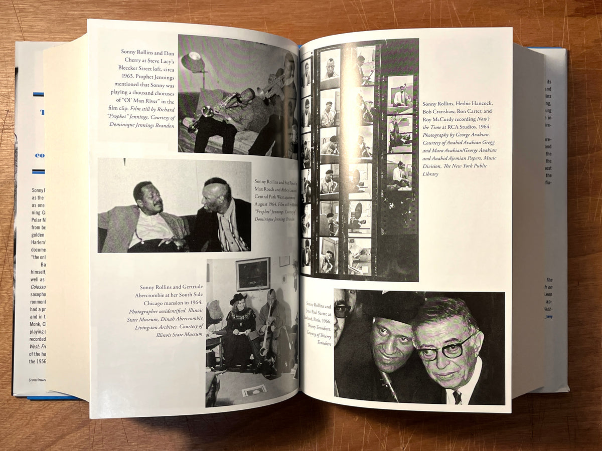 Saxophone Colossus: The Life and Music of Sonny Rollins, Aidan Levy, 2022, First Edition, HC, NF.