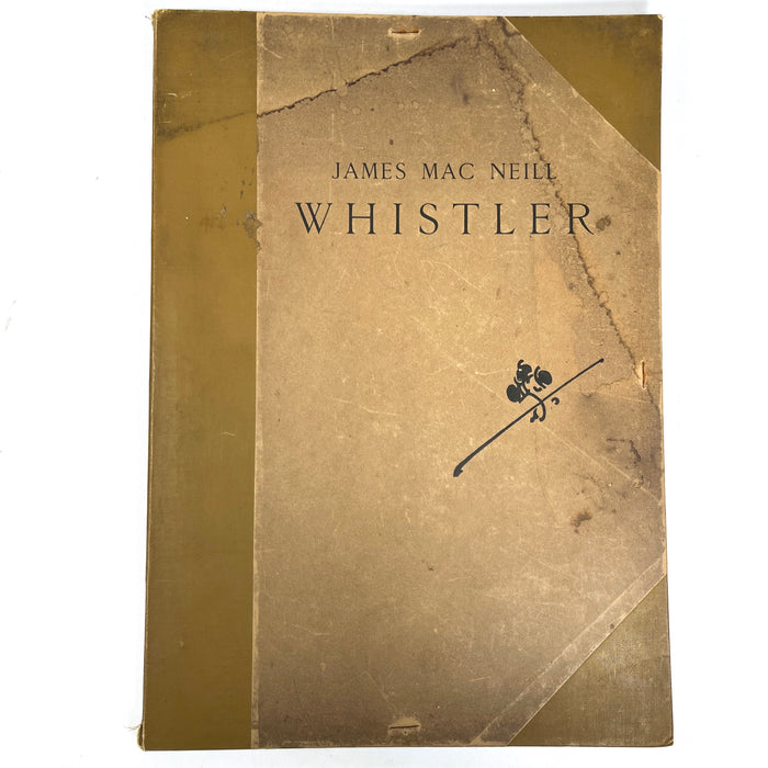 L'oeuvre de James Mac Neill Whistler, Libraire Centrale des Beaux-Arts, 1905, Good hardcover.