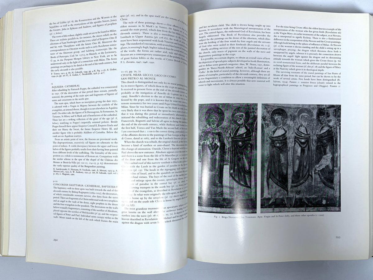 Romanesque Mural Paintings, Otto Demus, 1970, Very Good HC, Very Good DJ