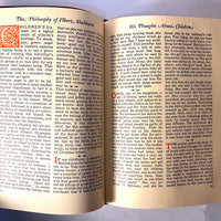 The Philosophy of Elbert Hubbard, Roycrofters, 1934, Near Fine w/Good Box