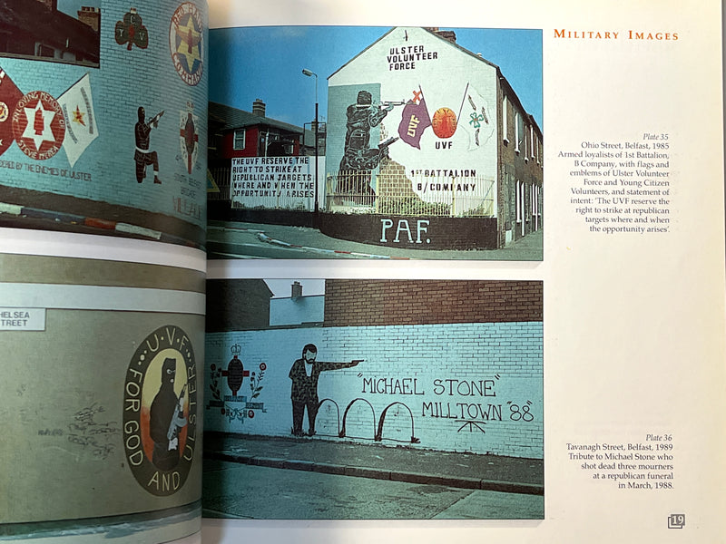 Bill Rolston, Drawing Support: Murals in the North of Ireland, 1992 softcover