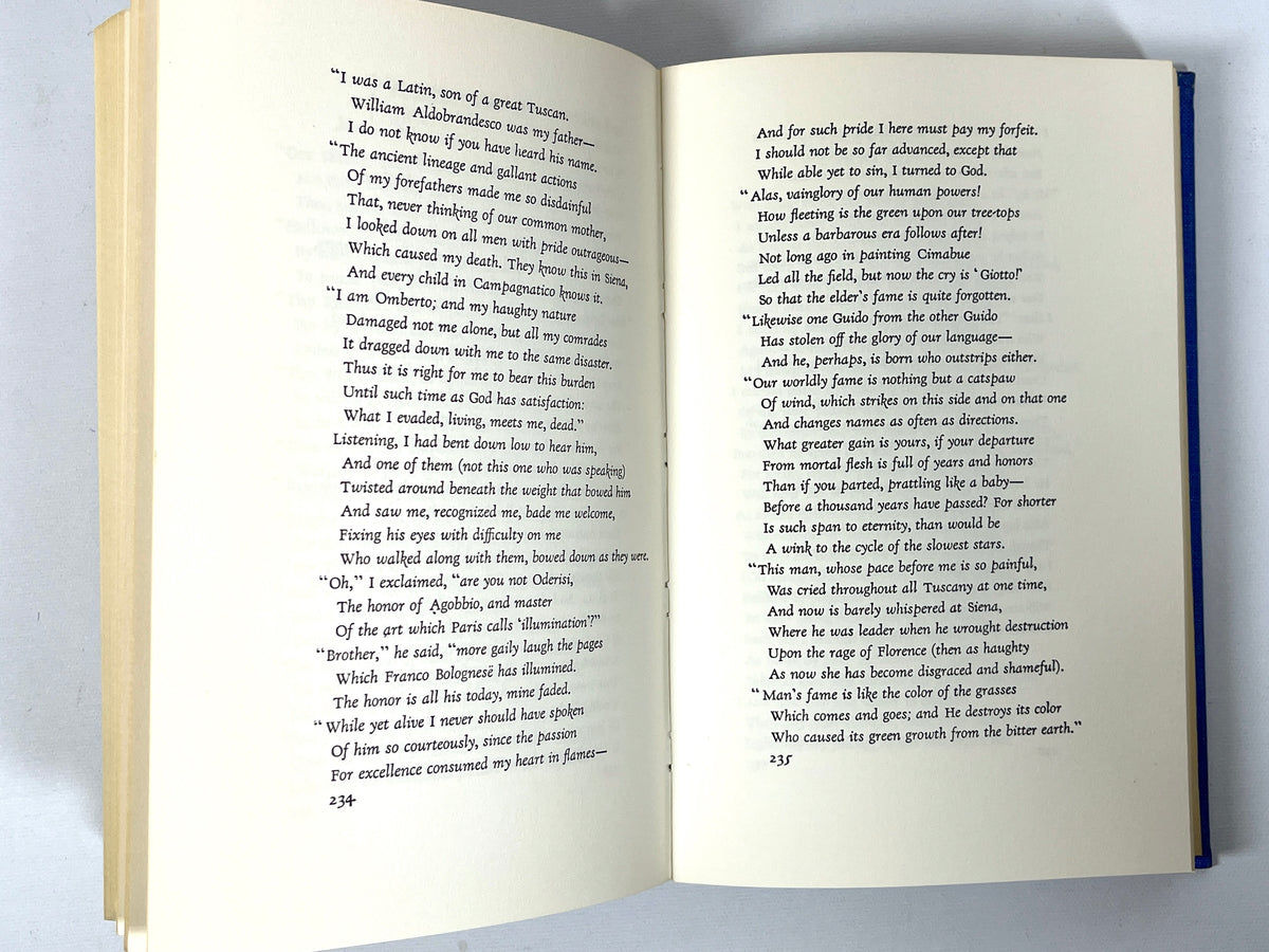 The Comedy of Dante Alighieri, Olympic Publishing Co., 1965, RARE Reprint, Very Good hardcover.