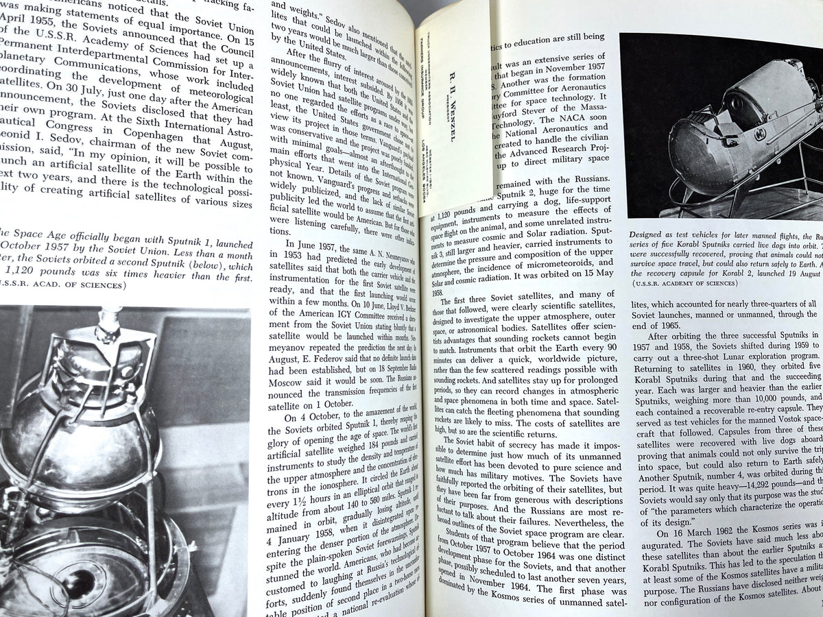 History of Rocketry and Space Travel, Thomas Y. Crowell Company, 1966, HC, VG.