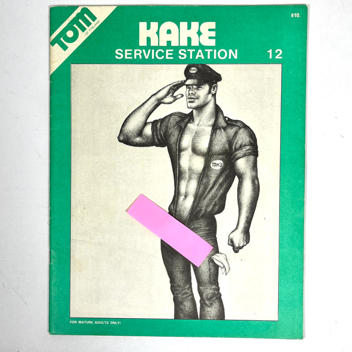 Tom of Finland, Kake: Service Station, Vol. 12, 1972, Near Fine softcover, gay interest.