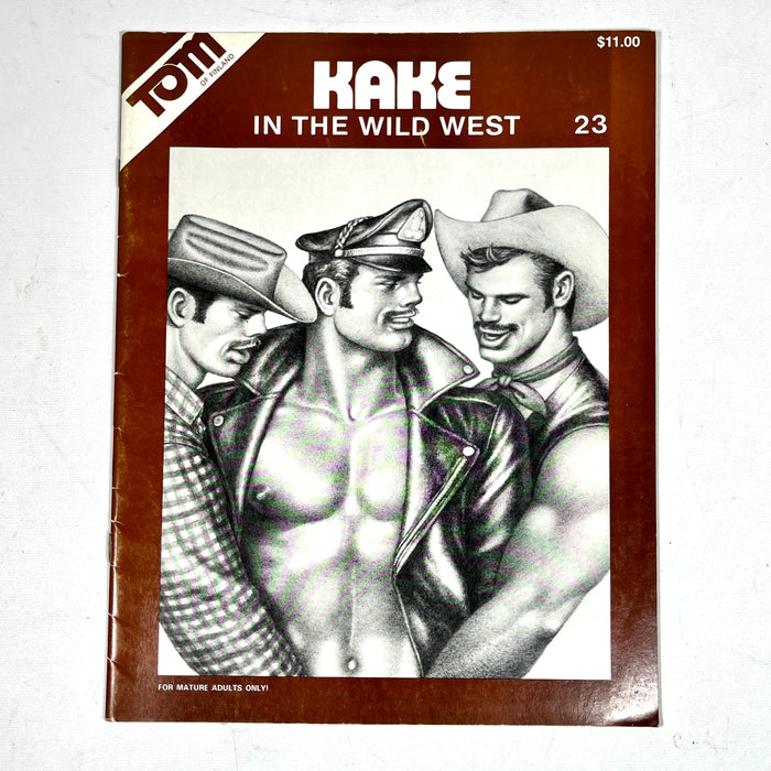 Tom of Finland, Kake: In the Wild West, Vol. 23, 1982, Near Fine staplebound adult comic