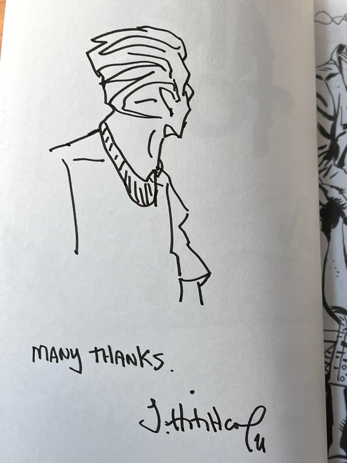 Dear John: The Alex Toth Doodle Book, Octopus Press,1st ed.  2006, SIGNED SC.