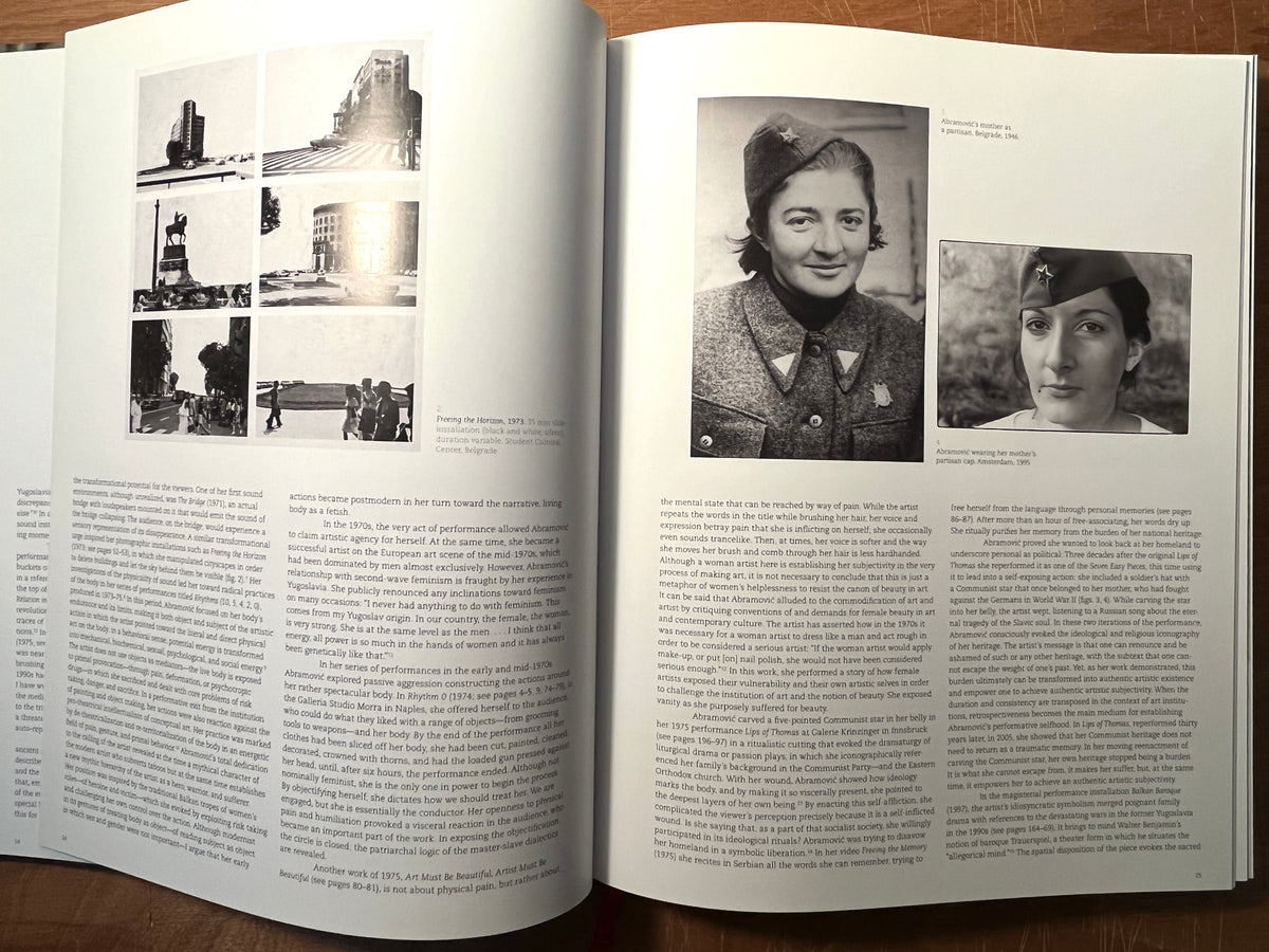 Marina Abramović: The Artist Is Present, MoMA, Includes CD, 2010, HC, VG.