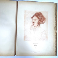 Hans Holbein, Portraits of Illustrious Personages of the Court of Henry VIII, Windsor, Good hardcover.