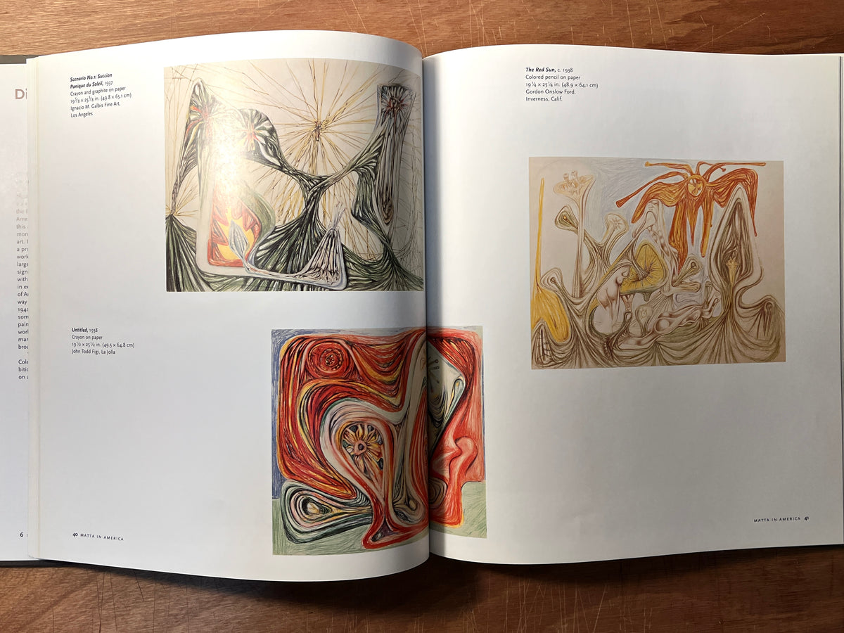 Matta in America: Paintings and Drawings of the 1940s, Elizabeth A. T. Smith, 2001, HC, NF