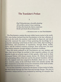 The Panchatantra, Arthur W. Ryder, Y. G. Srimati, Limited Editions Club, 1972, NF