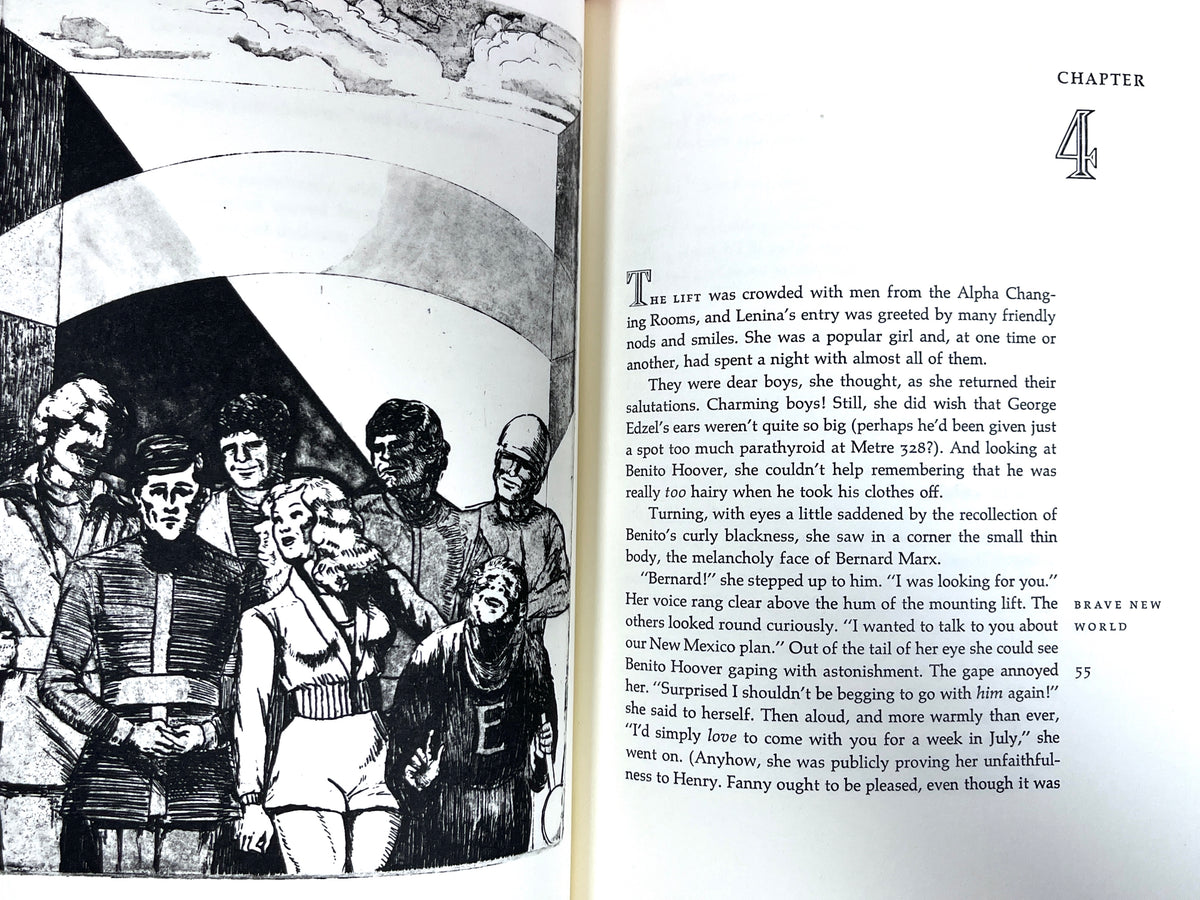 Brave New World, Aldous Huxley, Limited Editions Club, 1974, Near Fine HC & SC