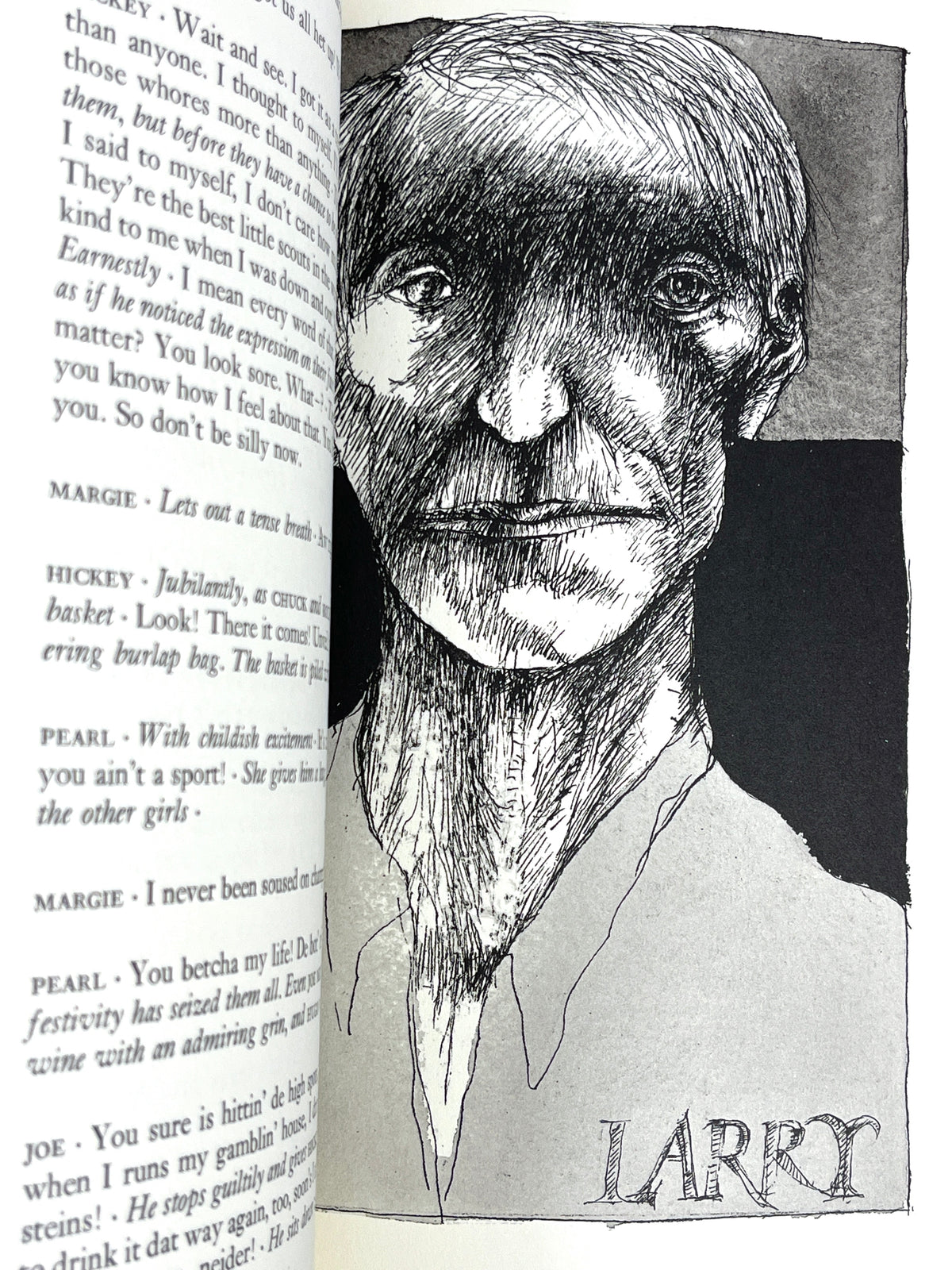 The Iceman Cometh, Eugene O’Neill, Leonard Baskin, Limited Editions Club, 1982