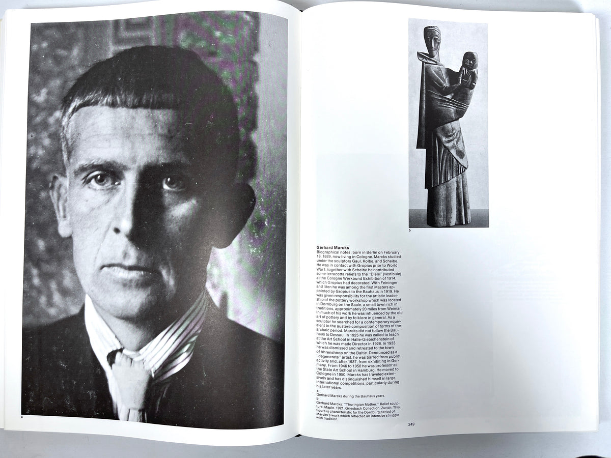 The Bauhaus: Weimar, Dessau, Berlin, Chicago; The MIT Press, 2nd Printing, 1976, Near Fine hardcover w/slipcase.