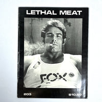 Lethal Meat, number 203, 1979, Fox Studios, Very Good + softcover
