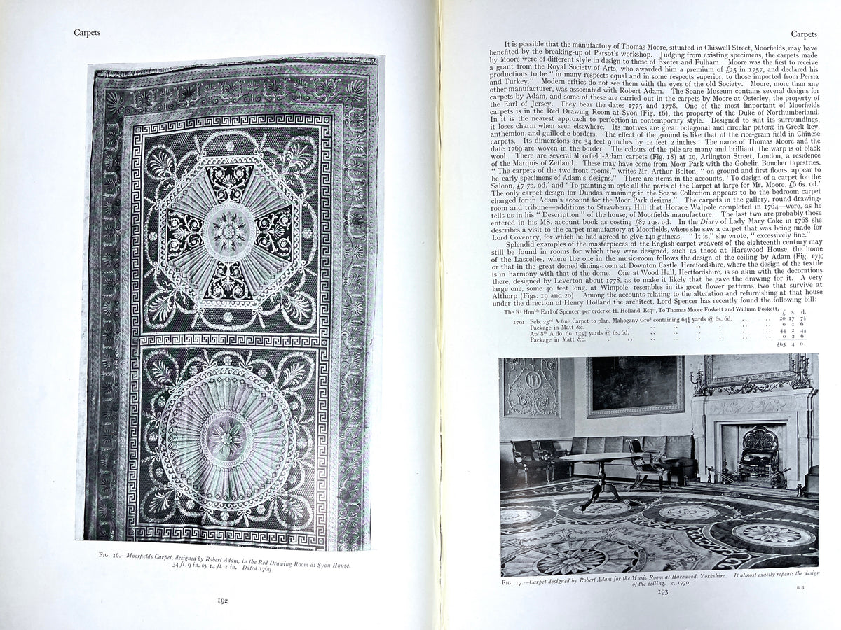 The Dictionary of English Furniture: From the Middle Ages to the Late Georgian Period, 1st Ed., 1924-27, 3 Volume hardcover set.