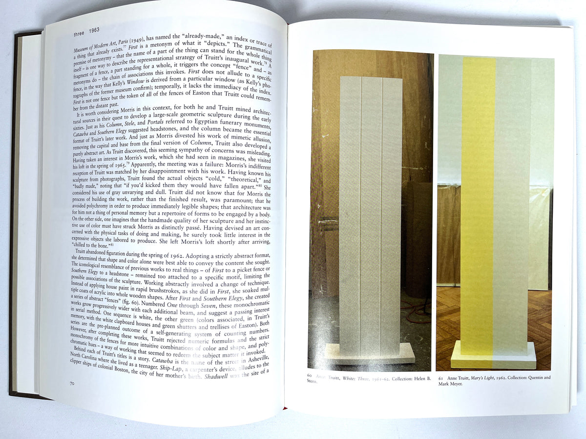 Minimalism: Art and Polemics in the Sixties, 2001, Near Fine hardcover.