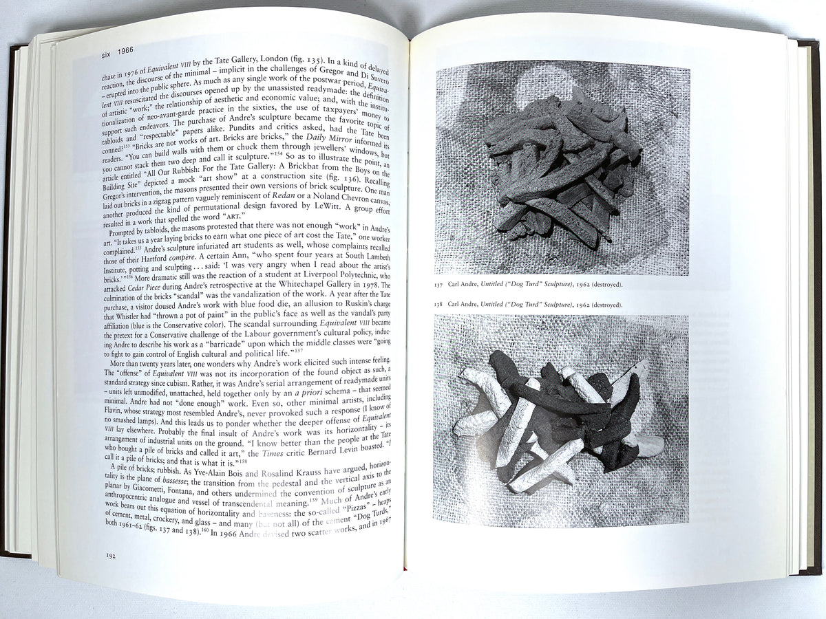 Minimalism: Art and Polemics in the Sixties, 2001, Near Fine hardcover.