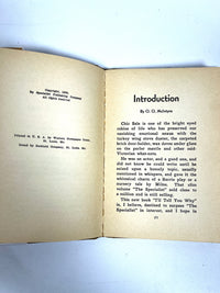 I'll Tell You Why, Chas (Chic) Sale, Illus. by Percy Vogt, 1930, Very Good hardcover w/dust jacket.