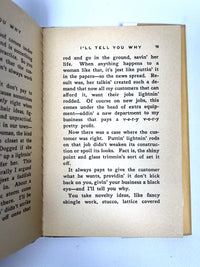 I'll Tell You Why, Chas (Chic) Sale, Illus. by Percy Vogt, 1930, Very Good hardcover w/dust jacket.
