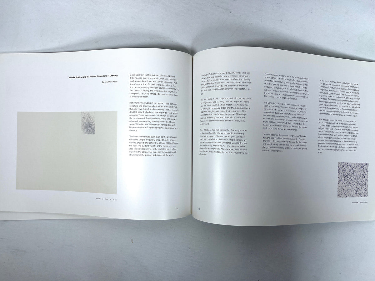 Nelleke Beltjens, Immense, Global Art Affairs Publishing, 2010, Very Good softcover catalog.