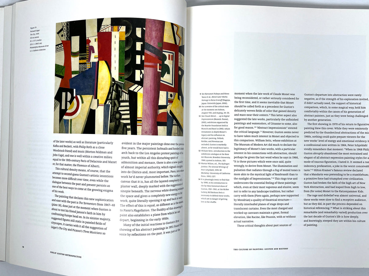 Philip Guston Retrospective, Modern Art Museum of Fort Worth, 2003, Very Good softcover.