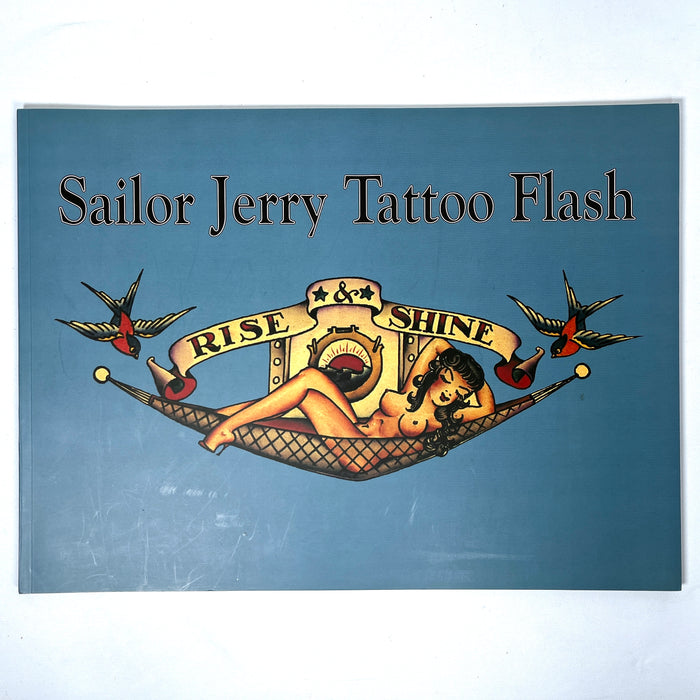 Sailor Jerry Tattoo Flash, Micheal Malone Collection, 3rd Printing, 2001, Near Fine softcover.