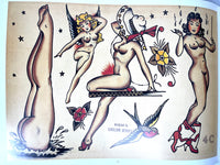Sailor Jerry Tattoo Flash, Micheal Malone Collection, 3rd Printing, 2001, Near Fine softcover.