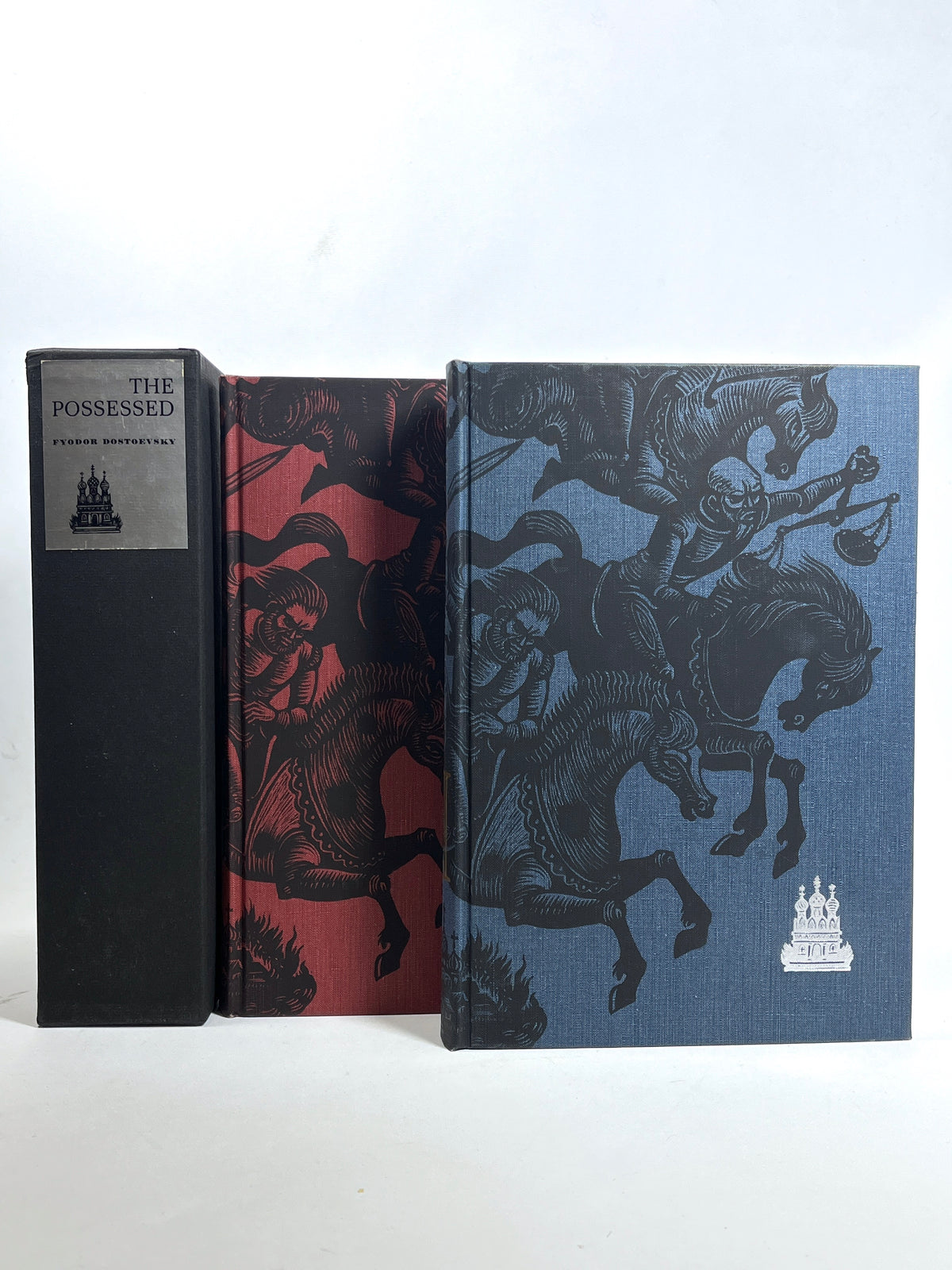 Dostoevsky, The Possessed, 2 Vols, Illus, Fritz Eichenberg, 1959, SIGNED, NF HC w/slipcase.