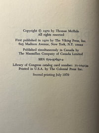 Principato, Tom McHale, The Viking Press, 1st Edition, 2nd Printing, 1970, HC, VG.